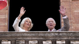 Kráľ Karol III. a kráľovná Camilla na návšteve Talianska.