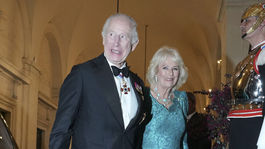 Kráľ Karol III. a kráľovná Camilla na návšteve Talianska.