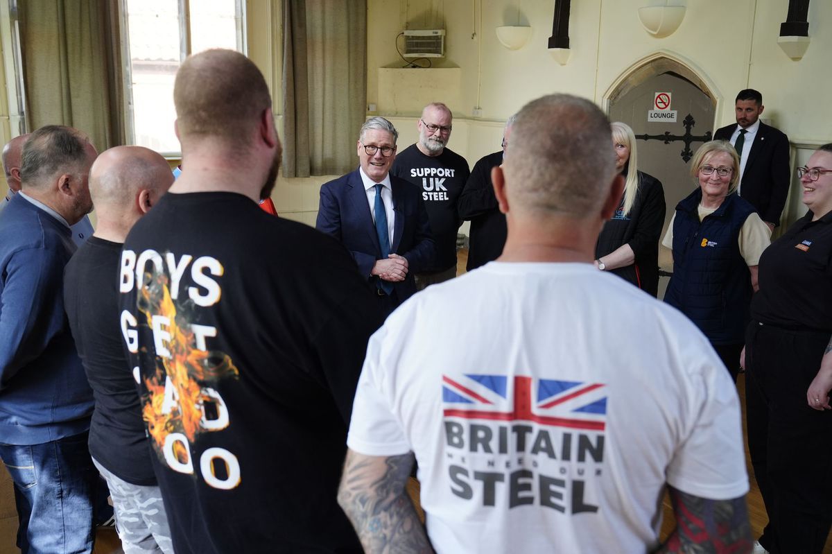 Británia, Keir Starmer, British Steel