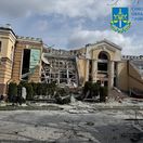 Sumy 13. apríla 2025 po ruskom raketovom útoku