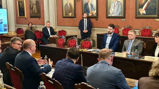 Pracovné stretnutie primátora Košíc Jaroslava...