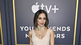 Tehotná Aimee Carrero sa tiež objavila na premiére. 