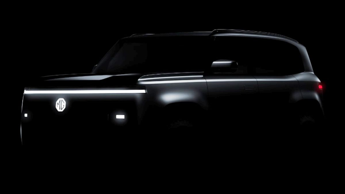 MG Cyber X je SUV s proporciami off-roadu. To...