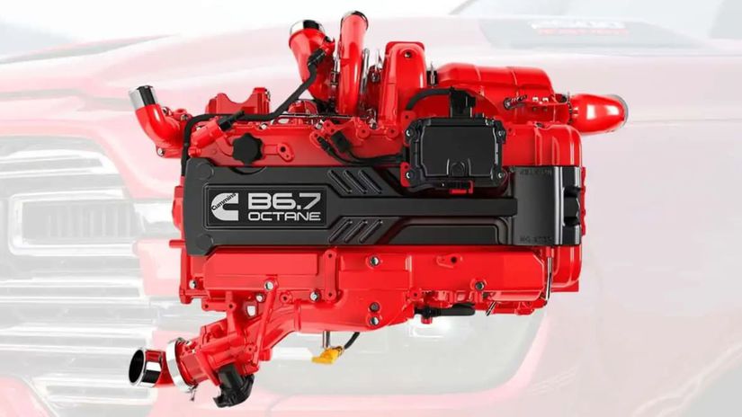 Cummins B67 Octane - prvý benzánový motor