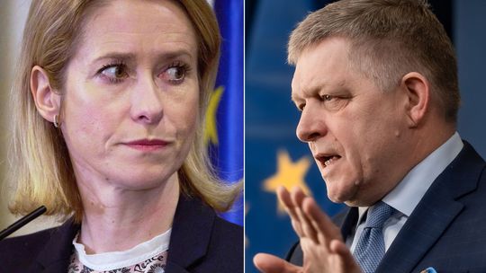 Kallasová vytkla Ficovi návštevu Moskvy, podľa nej je na nesprávnej strane dejín