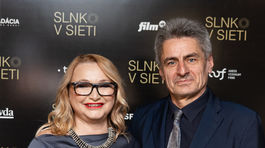 Herečka Anka Šišková s partnerom. 