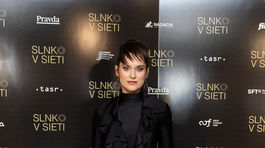 Herečka Judit Pecháček. 