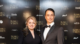 Zuzana Čaputová a jej partner Juraj Rizman. 