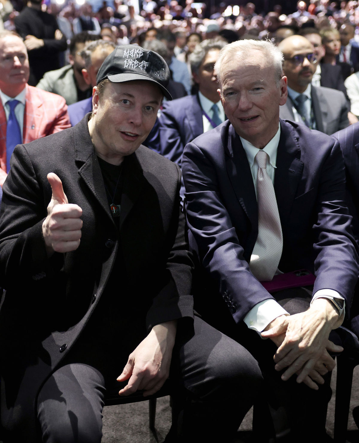 musk, schmidt