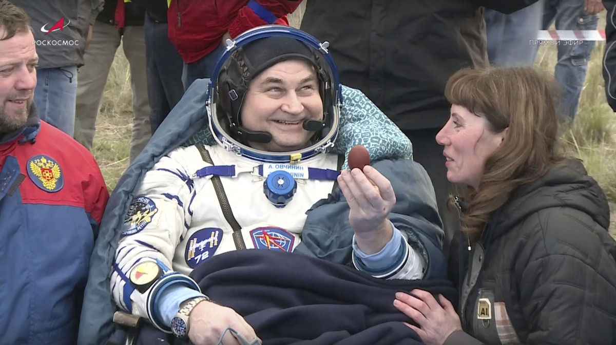 ISS, Alexej Ovčinin, Sojuz
