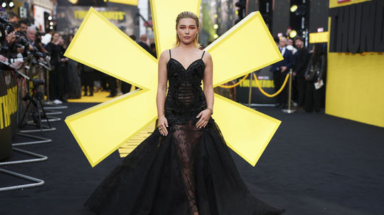 Herečka Florence Pugh na premiére filmu...