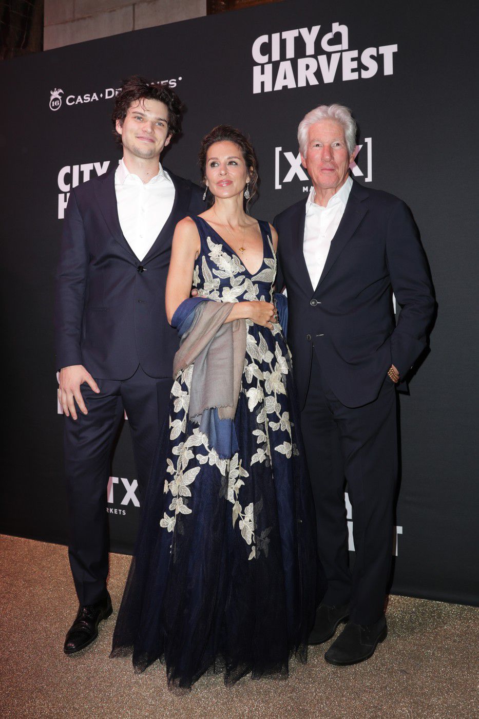 Herec Richard Gere, jeho manželka Alejandra...