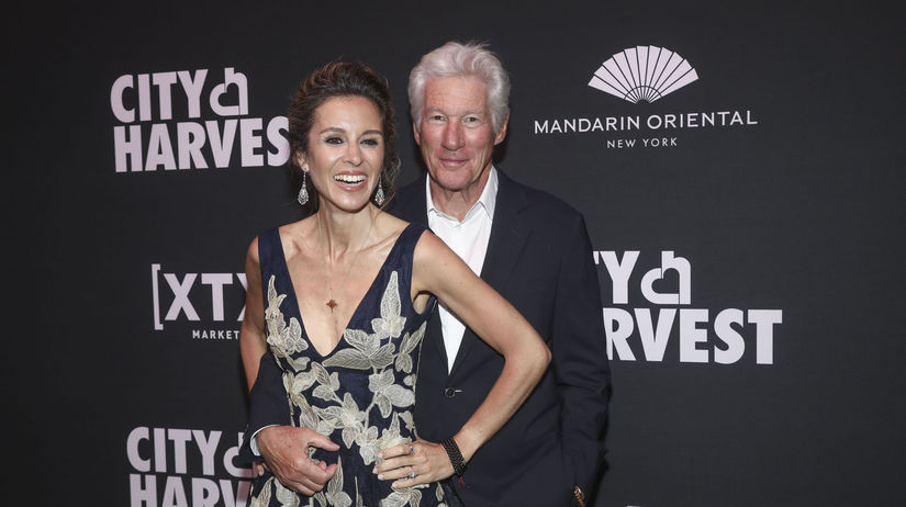 Alejandra Silva a jej manžel - herec Richard Gere