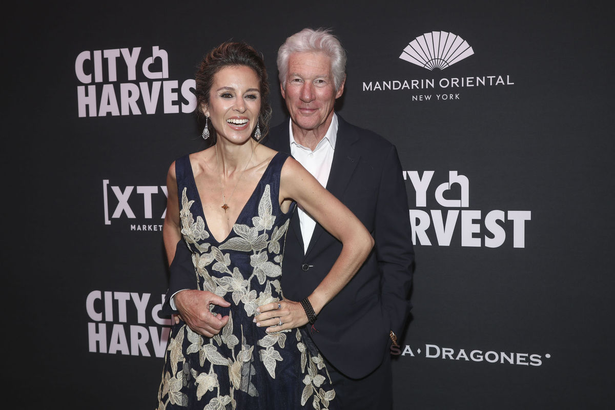 Alejandra Silva a jej manžel - herec Richard Gere