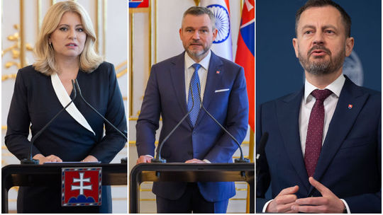 čaputová, pellegrini, heger