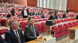 Radomir Salitros a Samuel Migal na zasadnuti Mestskeho zastupitelstva Kosice