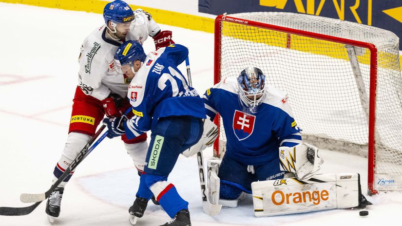 ČR SR Hokej MS2025 Príprava Ostrava