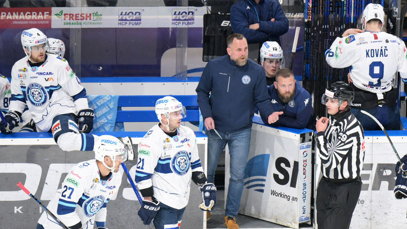 Košice - Nitra hokej extraliga Andrej Kmeč