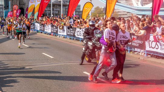 londýn, maratón, aktivistsky