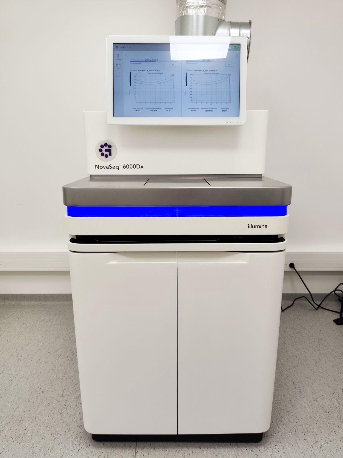 Certifikovaný NGS sekvenátor NovaSeq 6000Dx.