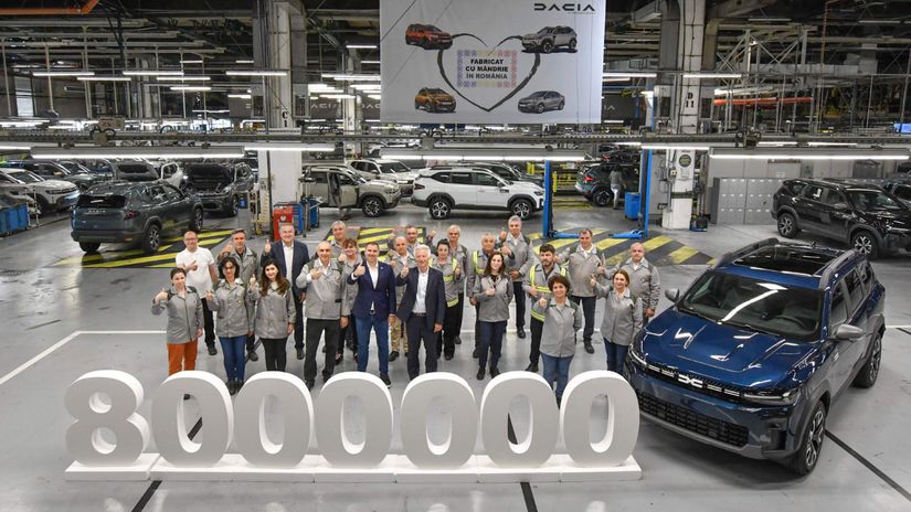 Dacia - 8-miliónov áut 2025