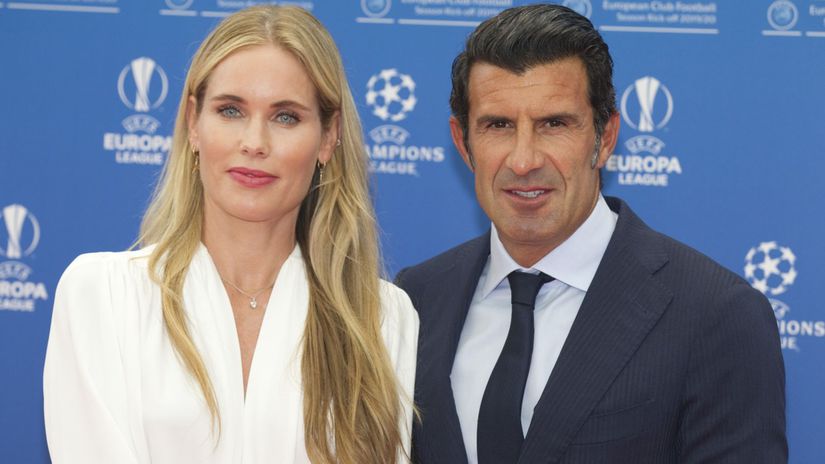 Luis Figo, Helen Svedinová