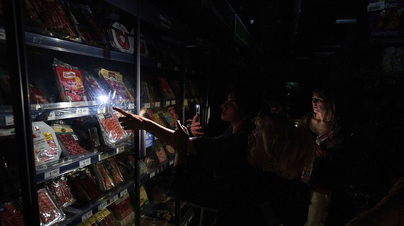 Spain Power Outage