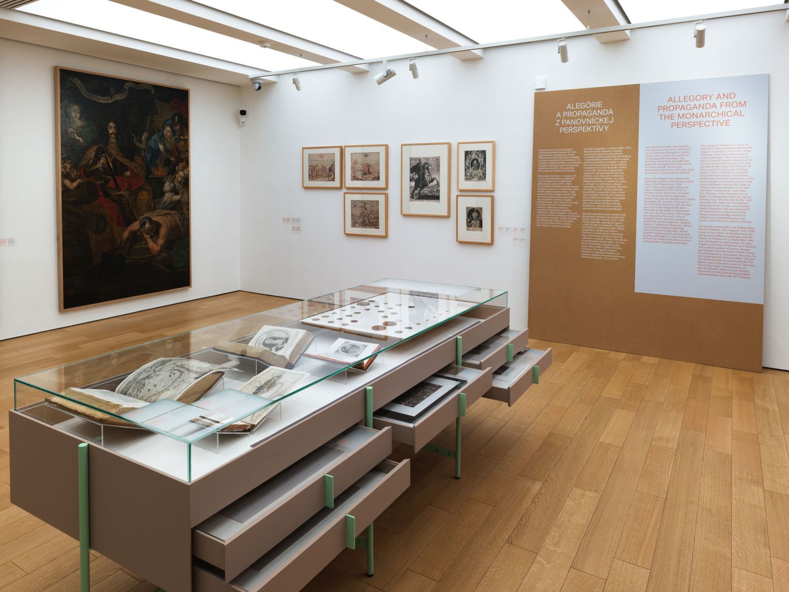 Sála I: Alegórie a propaganda.