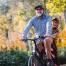 seniori na bicykli, cyklistika, bicykel, šport