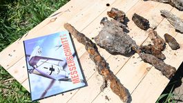 SR Brestovany výskum prezentácia vrak stíhačka Messerschmitt