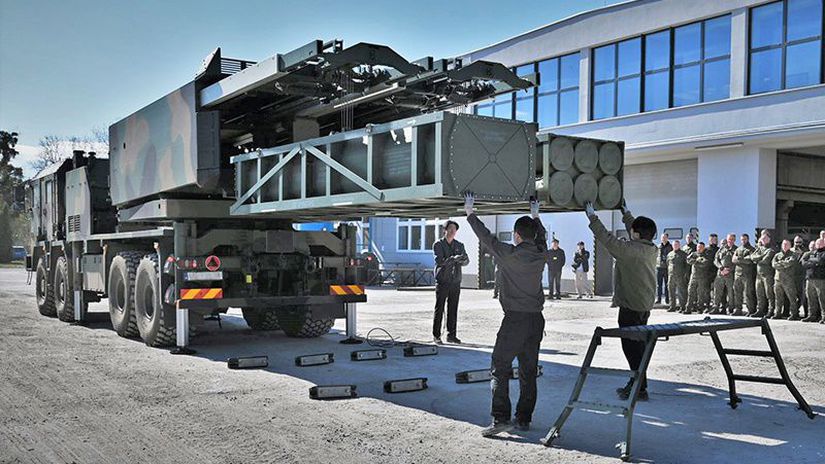 Výcvik na juhokórejskom raketovom systéme...