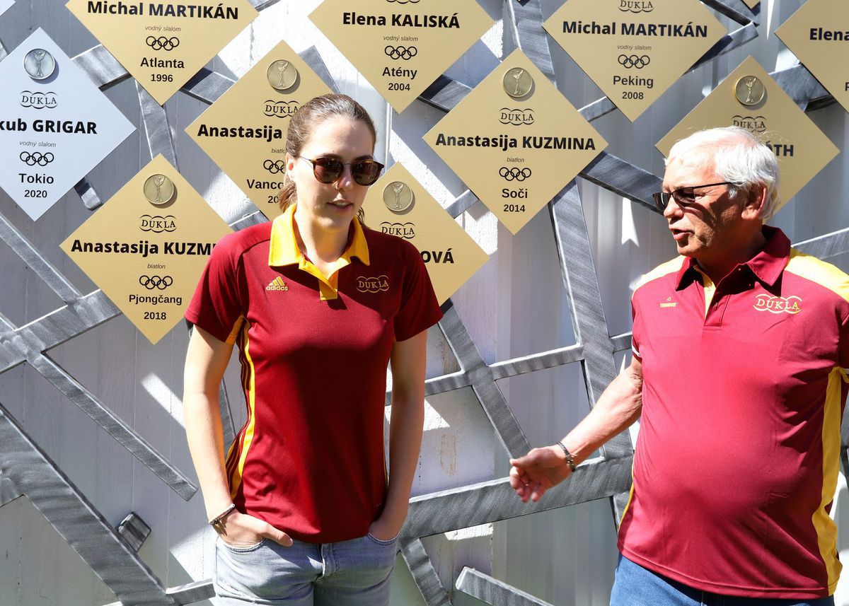 Petra Vlhová a bývalý futbalista František...