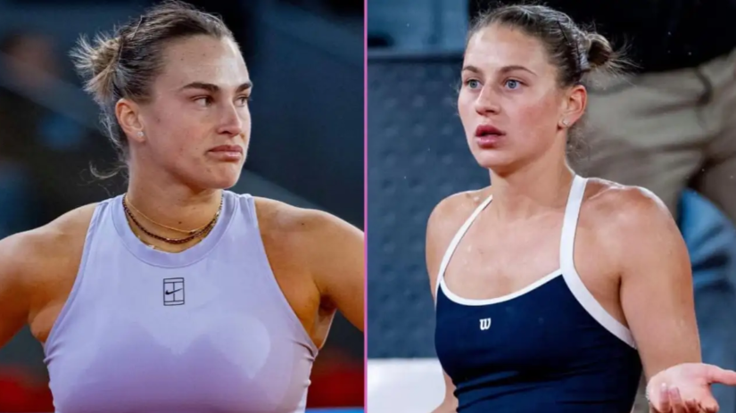 Arina Sobolenková (Biel.-1) - Marta Kosťuková