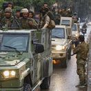 Druze fighters / Syria forces / Sahnaya /