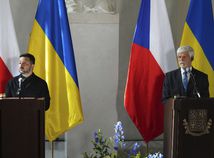 Zelenskyj je v Česku, návštevu tajili do poslednej chvíle. Ukrajinský prezident nepriamo kritizoval Fica
