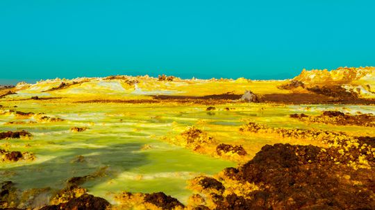 Danakilská preliačina, Etiópia