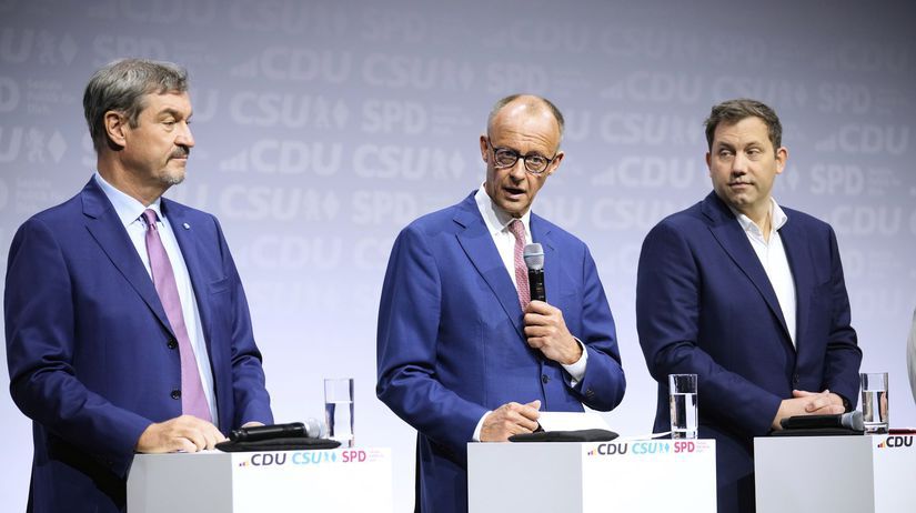 Lars Klingbeil / Markus Söder / Friedrich Merz /