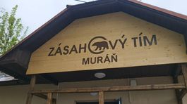 Označenie budovy Zásahového tímu Muráň