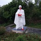 pamätník, červená armáda, sovietsky vojak, nová bošaca, grúň