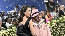 Modelka Valentina Ferrer a rapper J Balvin.