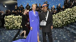 Režisér Spike Lee a jeho manželka Tonya Lewis Lee.