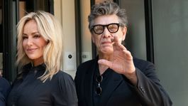 Adriana Sklenaříková a jej partner Marc Lavoine 