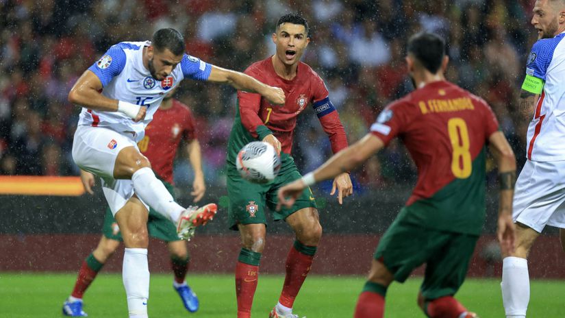 Dávid Hancko, Cristiano Ronaldo