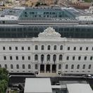 Piazza Dante v Ríme - sídlo Sistema di informazione per la sicurezza della Repubblica