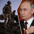 Putin, vojaci, vojna na Ukrajine