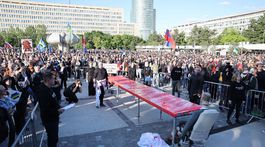 Bratislavský protest 'Slovensko je Európa', 9. mája 2025