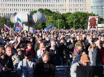 Bratislavský protest 'Slovensko je Európa'