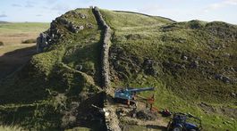 Hadrian's Wall / Felled Tree / Sycamore Gap Tree /