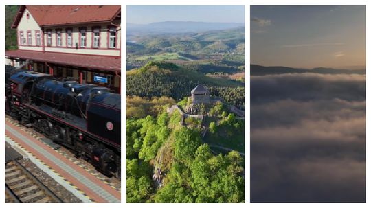 Známy hrad, ktorý sa hrdo týči u našich južných susedov. Zábery z výšky ukážu jeho majestátnosť a krásu