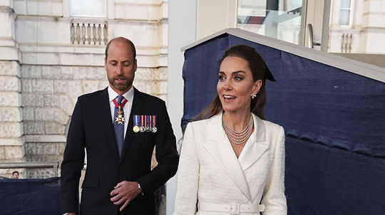 Princ William a jeho manželka, princezná Kate...